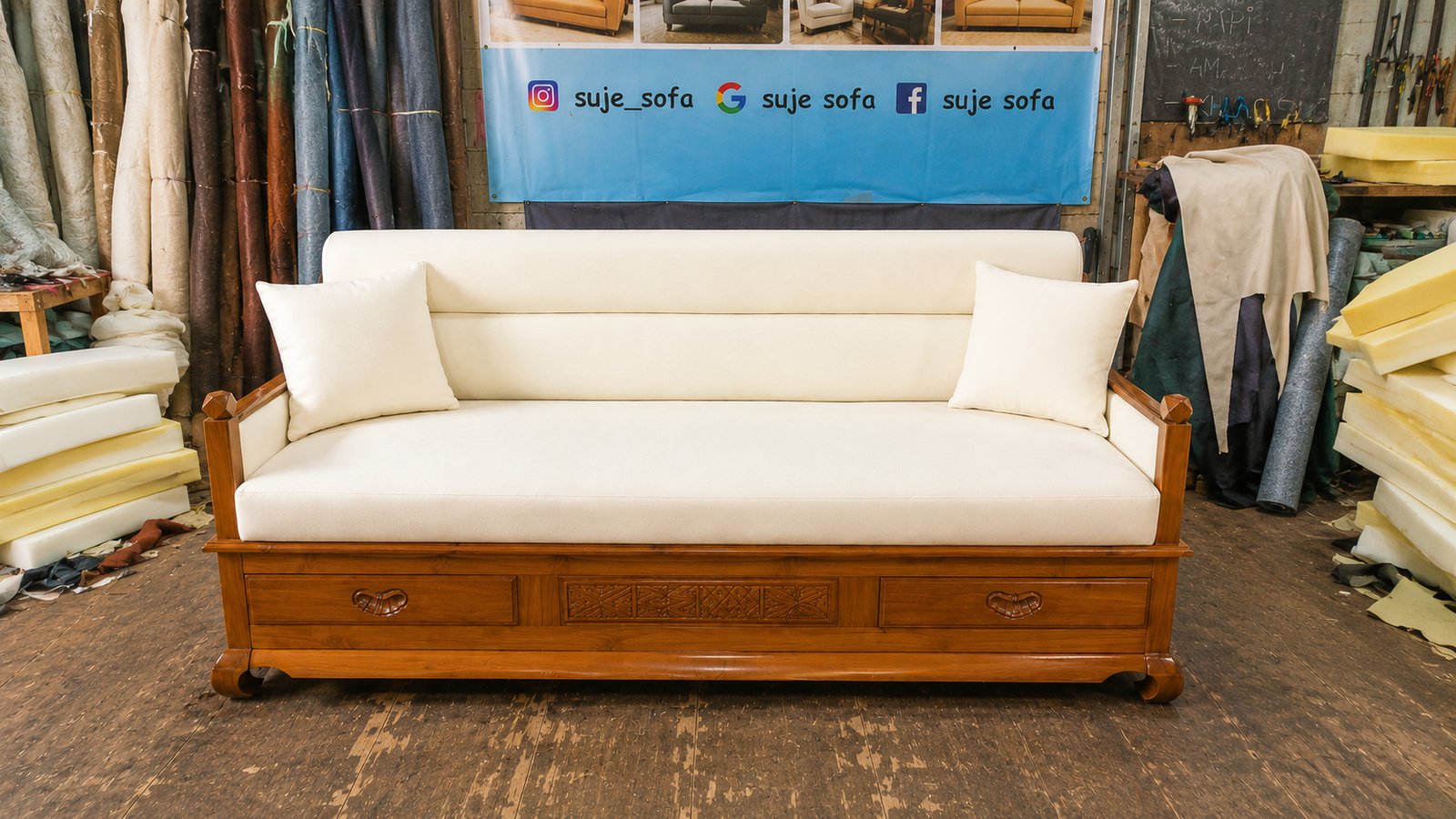 Ganti Kain Sofa